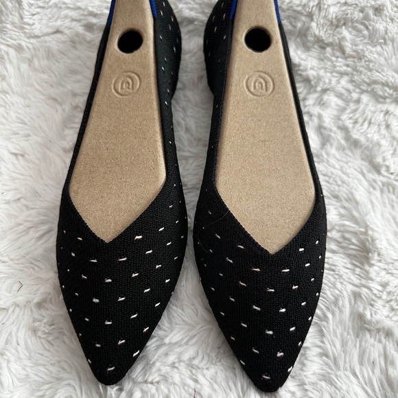 Rothy's Shoes - Rothy's Ivory Dot The Point Size 9 NEW with BOX